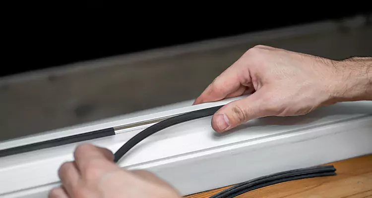 Garage Door Bottom Seal Repair in Iona, FL