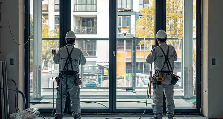 French Glass Panel Doors Repair in Iona, FL