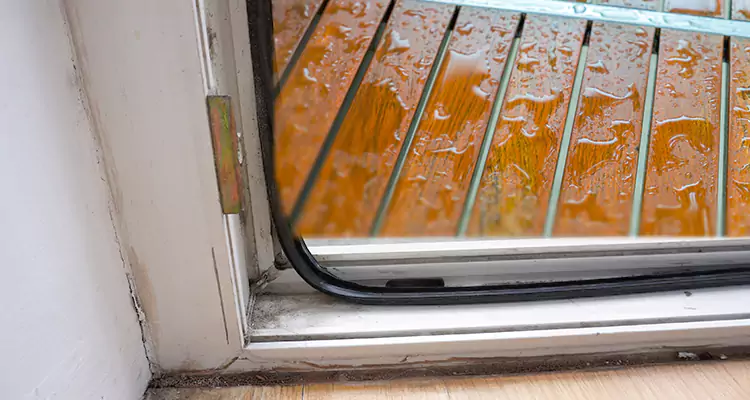 Water Leaking Wooden Patio Doors Repair in Iona, FL