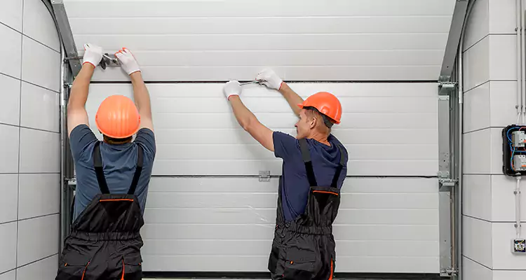 Garage Door Bottom Panel Repair in Iona, FL