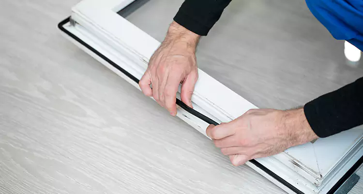 Garage Door Trim Seal Repair in Iona, FL