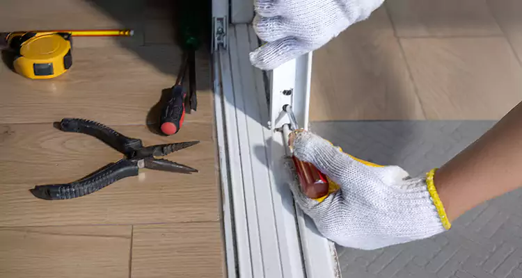 Closet Sliding Door Track Repair in Iona, FL