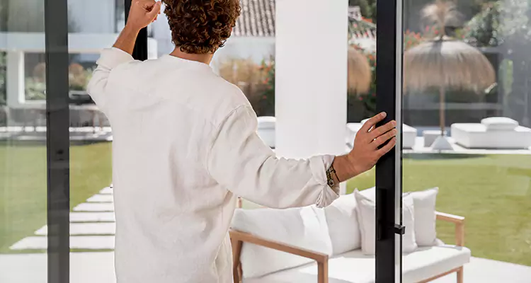 Fix Backyard Sliding Door Hard To Operate in Iona, FL