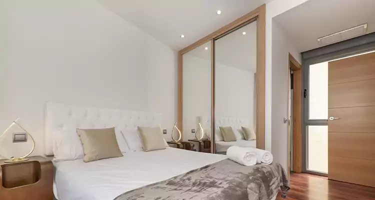 Sliding Wardrobe Door Mirror Replacement in Iona, FL