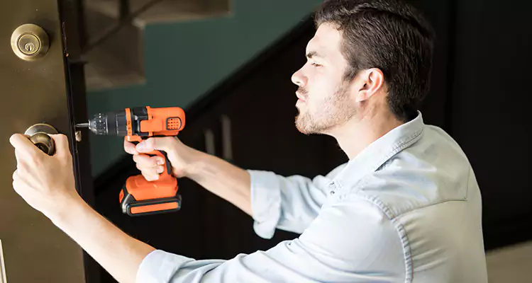 Commercial Steel Security Door Repair in Iona, FL