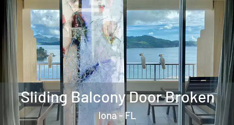  Sliding Balcony Door Broken Iona - FL
